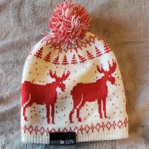 Home Alone 2015 Twenthieth Century Fox Kids Winter Beanie - Red and White